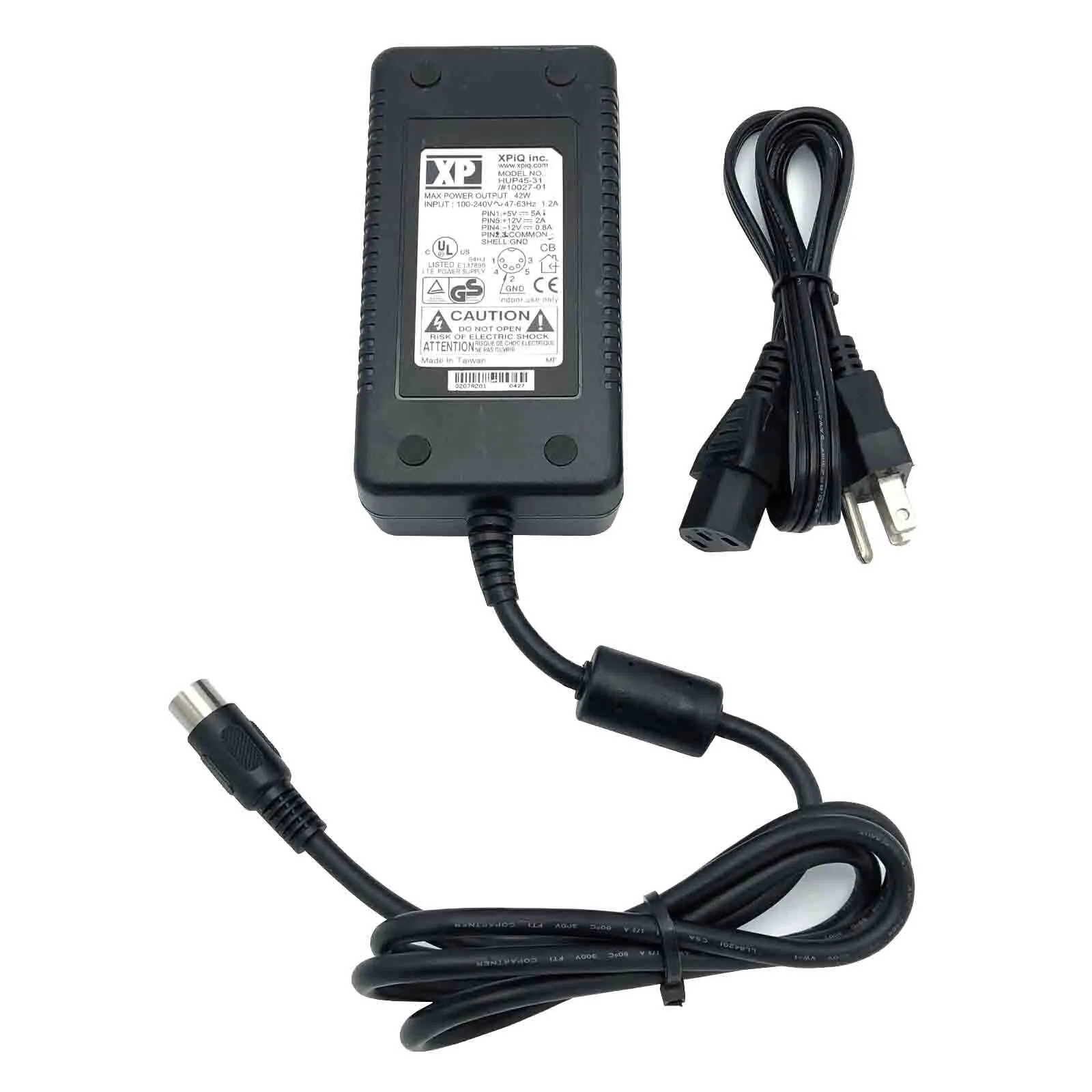 *Brand NEW*Genuine XP Power HUP45-31 5-12V 5-2A 42W AC Adapter Power Supply 5Pin - Click Image to Close